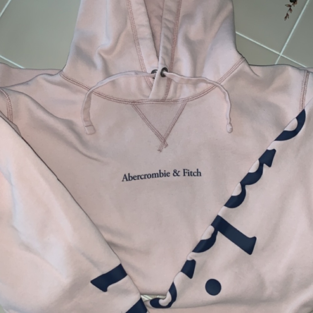 Light pink hoodie/ no stains/smoke free home